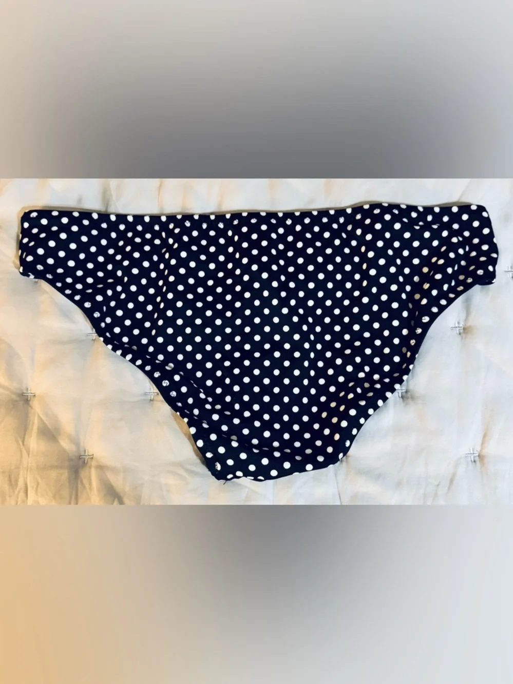 NWT J.Crew Polka Dot Bikini Bottom (M)